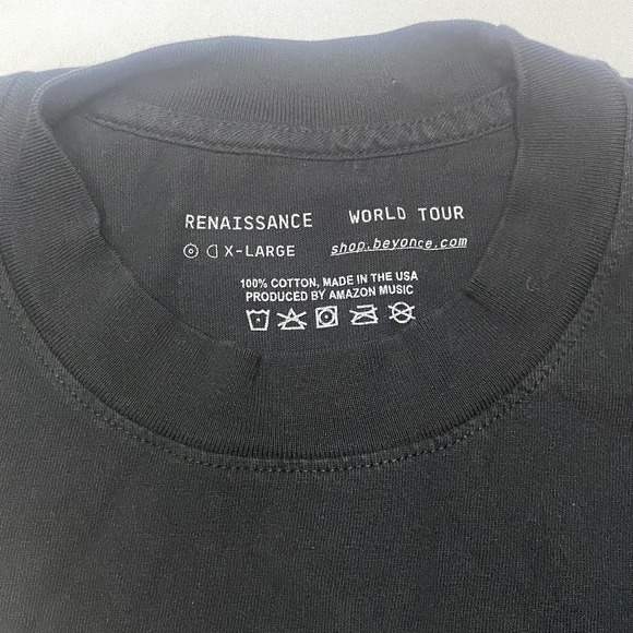 Beyonce Renaissance World Tour Shirt Mens XL 2023 Concert Graphic Music Tee - Picture 4 of 7